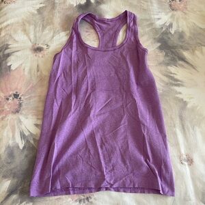 Lululemon Swiftly Tech Racerback Tank Top Purple Hip Length